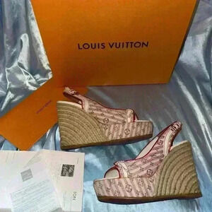 AUTHENTIC LOUIS VUITTON HEELS